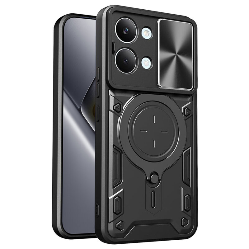 Husa Xiaomi Poco X8 Pro Max Techsuit CamGuard Pro, negru