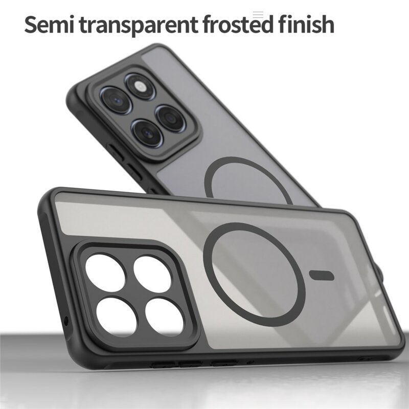 Husa Motorola Signature Techsuit HaloFrost II MagSafe, negru