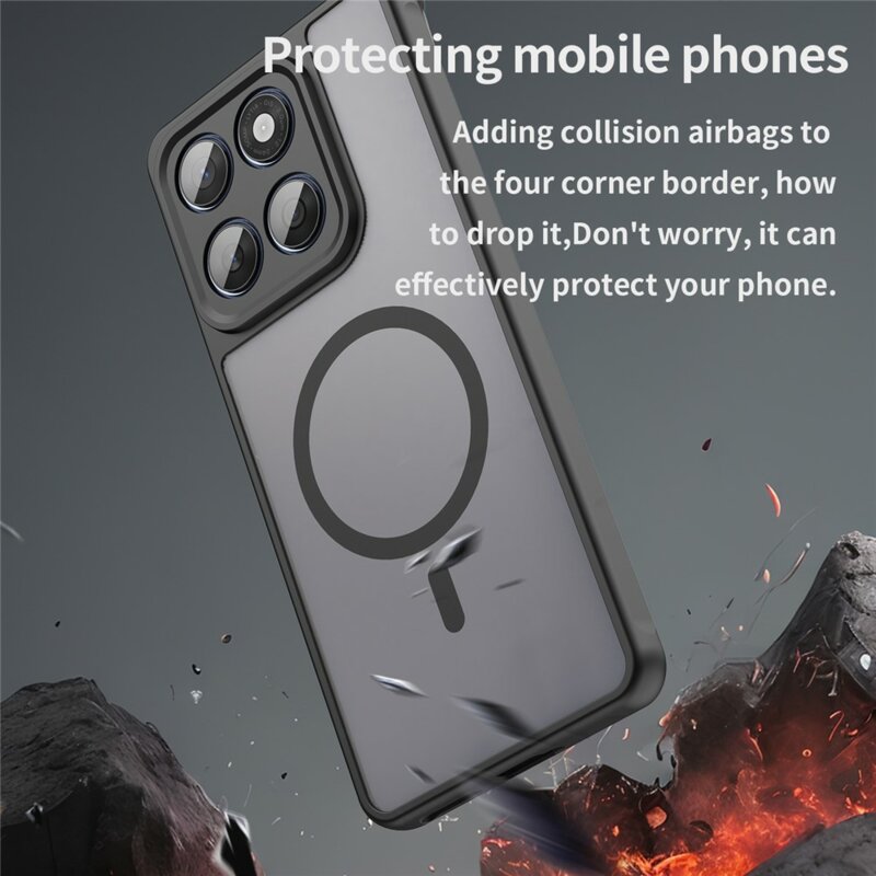 Husa Motorola Signature Techsuit HaloFrost II MagSafe, negru