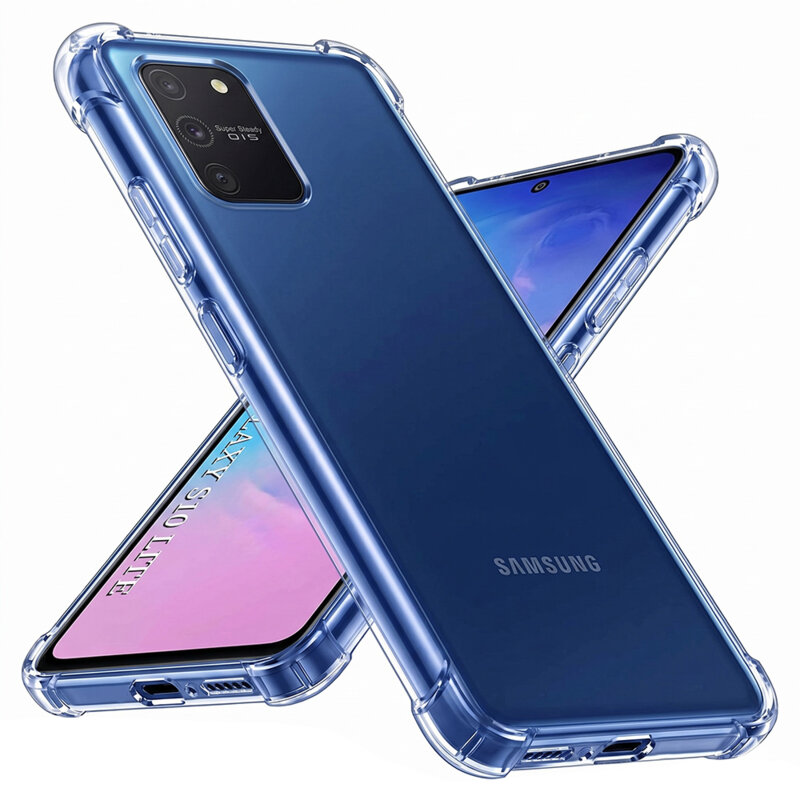 Husa Samsung Galaxy S10 Lite Techsuit Shockproof Clear Silicone, transparenta