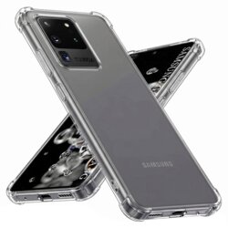 Husa Samsung Galaxy S20 Ultra Techsuit Shockproof Clear Silicone, transparenta