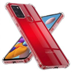 Husa Samsung Galaxy A21s Techsuit Shockproof Clear Silicone, transparenta