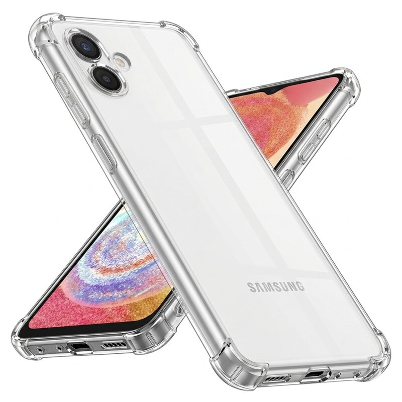 Husa Samsung Galaxy M04 Techsuit Shockproof Clear Silicone, transparenta