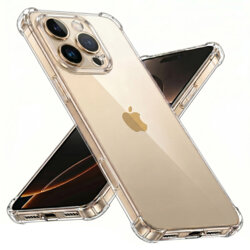 Husa iPhone 16 Pro Techsuit Shockproof Clear Silicone, transparenta