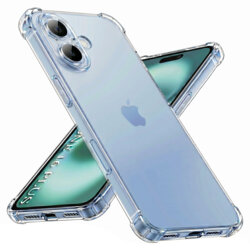 Husa iPhone 16 Techsuit Shockproof Clear Silicone, transparenta