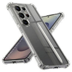 Husa Samsung Galaxy S25 Ultra Techsuit Shockproof Clear Silicone, transparenta