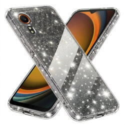 Husa sclipici Samsung Galaxy Xcover7 Techsuit SparkleSkin, transparenta