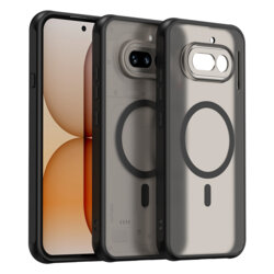 Husa Nothing Phone (4a) Techsuit HaloFrost II MagSafe, negru