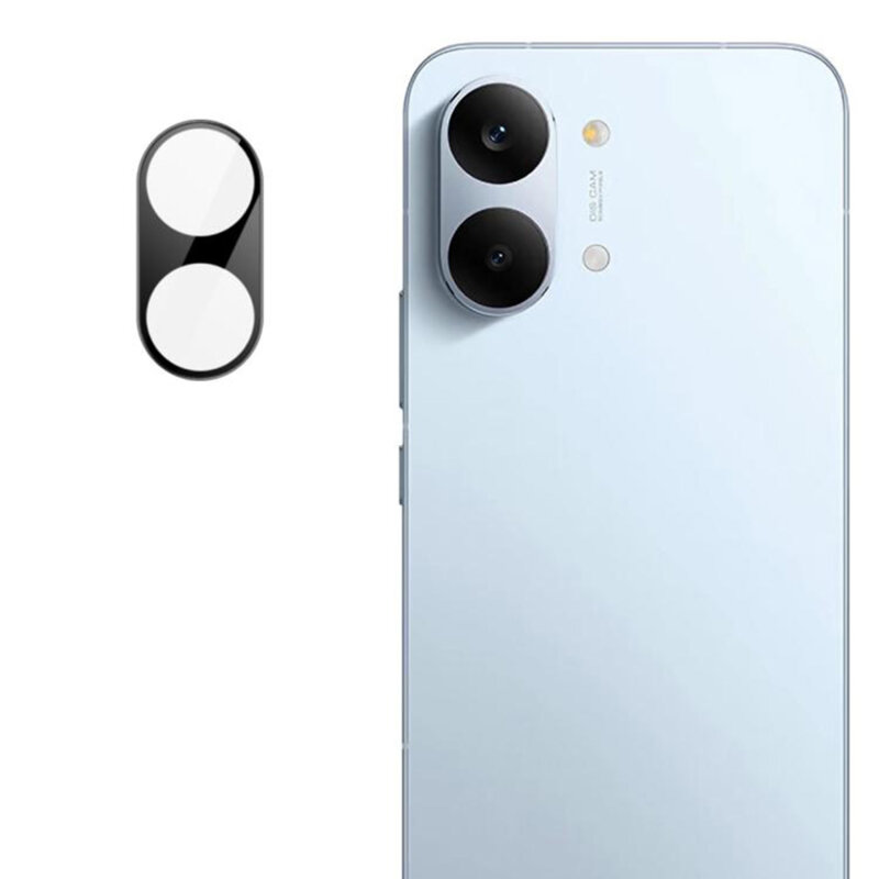 Folie camera Xiaomi Poco X8 Pro Max Techsuit Full Glass, negru