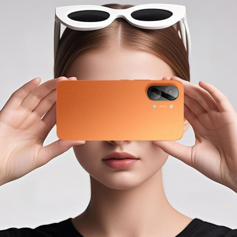 Folie camera Xiaomi Poco X8 Pro Max Techsuit Full Glass, negru