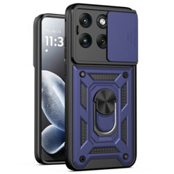 Husa Motorola Edge 70 Fusion protectie camera Techsuit CamShield Series, albastru
