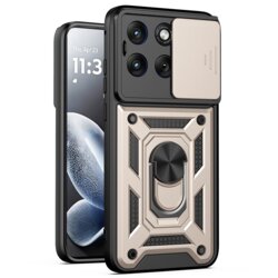 Husa Motorola Edge 70 Fusion protectie camera Techsuit CamShield Series, auriu