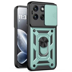 Husa Motorola Edge 70 Fusion protectie camera Techsuit CamShield Series, verde