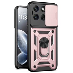 Husa Motorola Edge 70 Fusion protectie camera Techsuit CamShield Series, roz