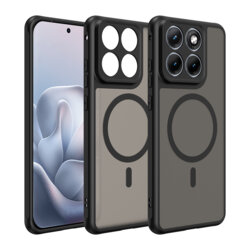 Husa Motorola Edge 70 Fusion Techsuit HaloFrost II MagSafe, negru