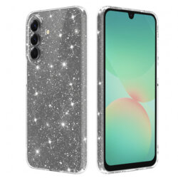 Husa sclipici Samsung Galaxy A26 5G Techsuit SparkleSkin, transparenta