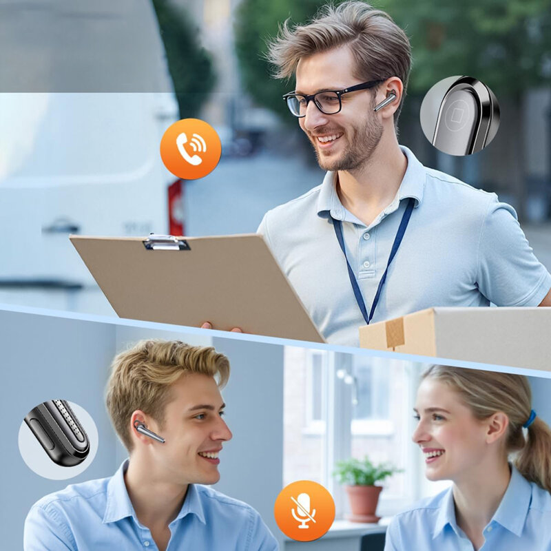 Casca Bluetooth cu microfon Noise Cancelling  Techsuit Voicera CB3