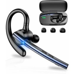 Casca Bluetooth Noise Cancelling Techsuit Vocelis Pro CB4, albastru