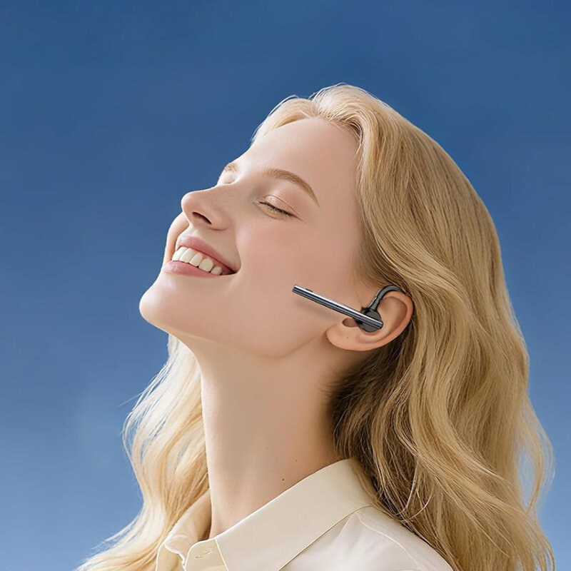 Casca Bluetooth Noise Cancelling Techsuit Vocelis Pro CB4, albastru