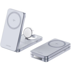 Statie incarcare wireless MagSafe Qi2 Ugreen 65901, 25W, bleu