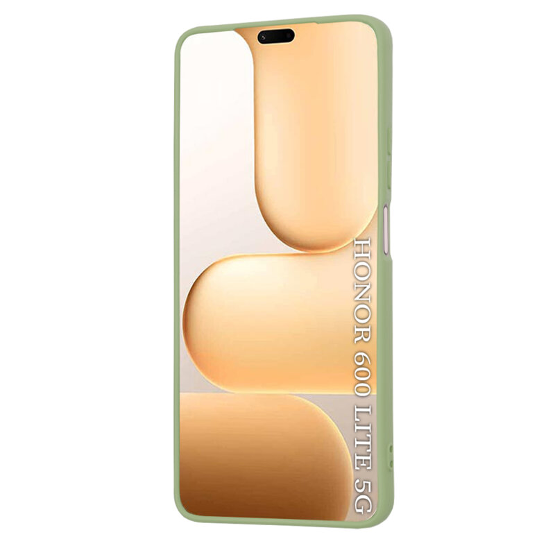 Husa silicon Honor 600 Lite Techsuit SoftFlex, verde deschis