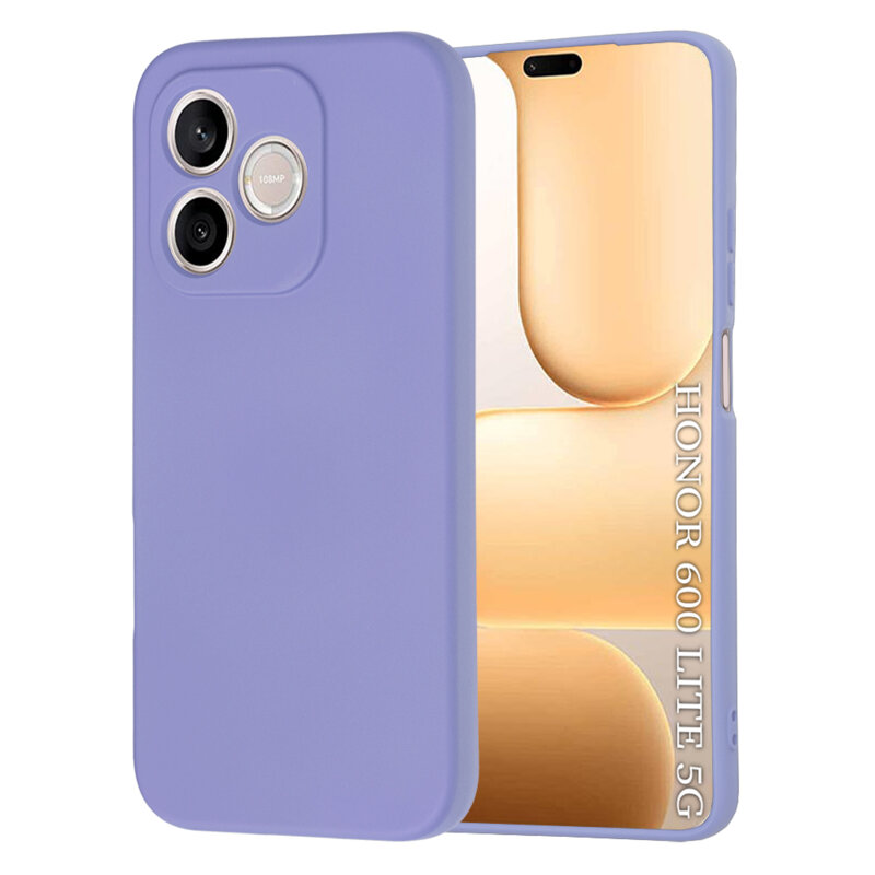 Husa silicon Honor 600 Lite Techsuit SoftFlex, violet