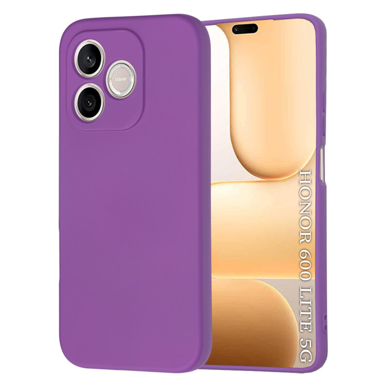 Husa silicon Honor 600 Lite Techsuit SoftFlex, mov