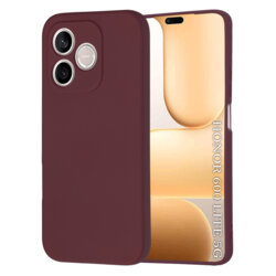 Husa silicon Honor 600 Lite Techsuit SoftFlex, bordo