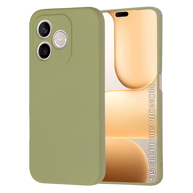 Husa silicon Honor 600 Lite Techsuit SoftFlex, verde