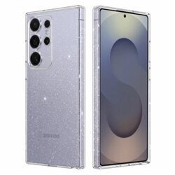 Husa sclipici Samsung Galaxy S25 Ultra Techsuit SparkleSkin, transparenta