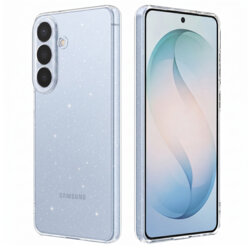 Husa sclipici Samsung Galaxy S26 Plus Techsuit SparkleSkin, transparenta
