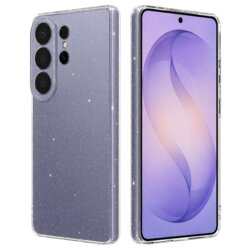 Husa sclipici Samsung Galaxy S26 Ultra Techsuit SparkleSkin, transparenta