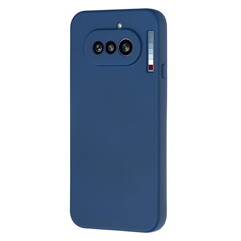 Husa silicon Nothing Phone (4a) Techsuit SoftFlex, bleumarin