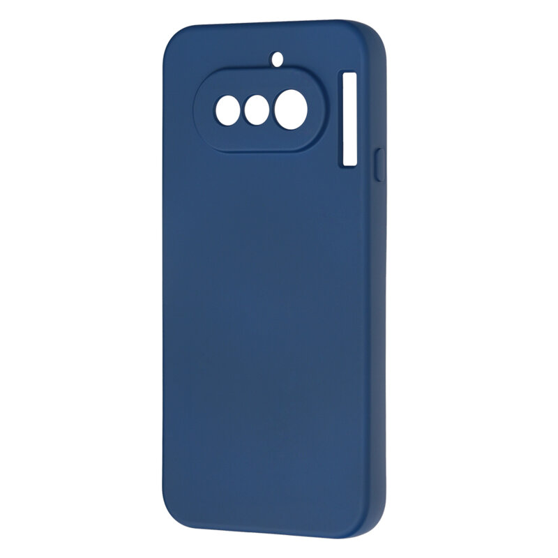 Husa silicon Nothing Phone (4a) Techsuit SoftFlex, bleumarin