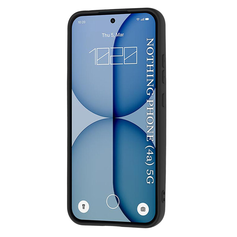 Husa silicon Nothing Phone (4a) Techsuit SoftFlex, negru
