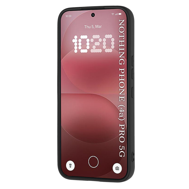 Husa silicon Nothing Phone (4a) Pro Techsuit SoftFlex, negru