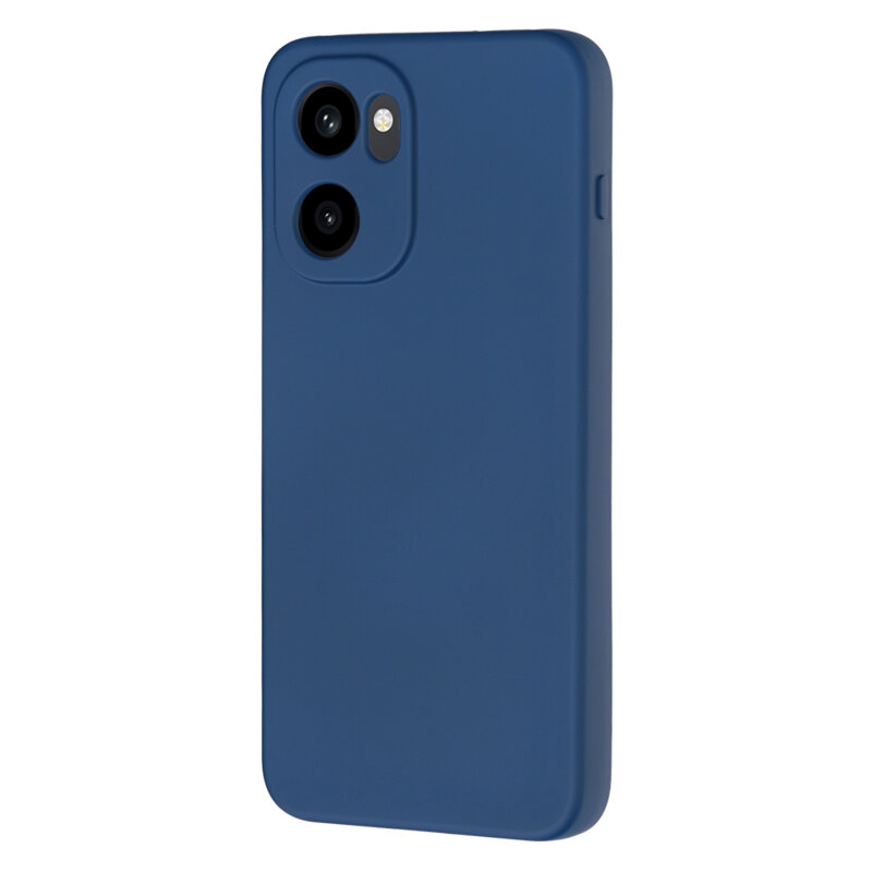 Husa silicon OnePlus 15R Techsuit SoftFlex, bleumarin