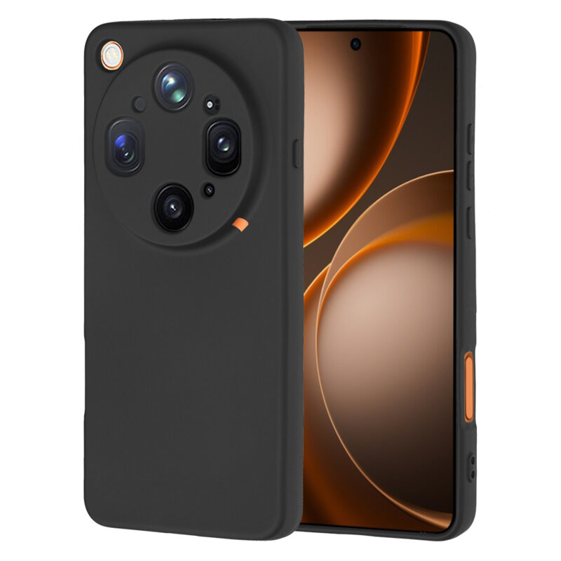 Husa silicon Oppo Find X9 Ultra Techsuit SoftFlex, negru