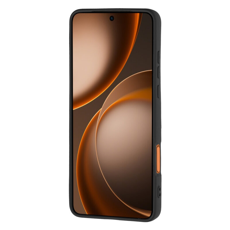 Husa silicon Oppo Find X9 Ultra Techsuit SoftFlex, negru