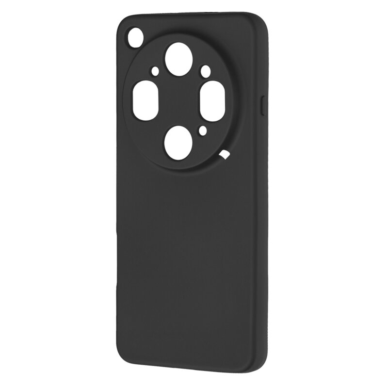 Husa silicon Oppo Find X9 Ultra Techsuit SoftFlex, negru