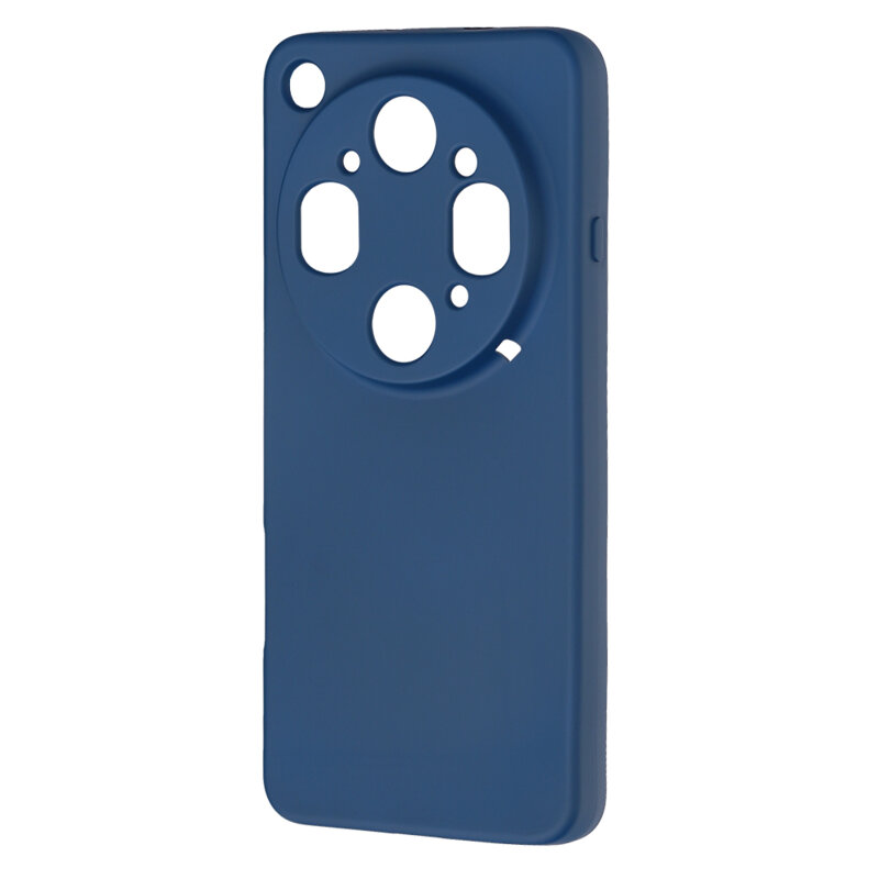 Husa silicon Oppo Find X9 Ultra Techsuit SoftFlex, bleumarin