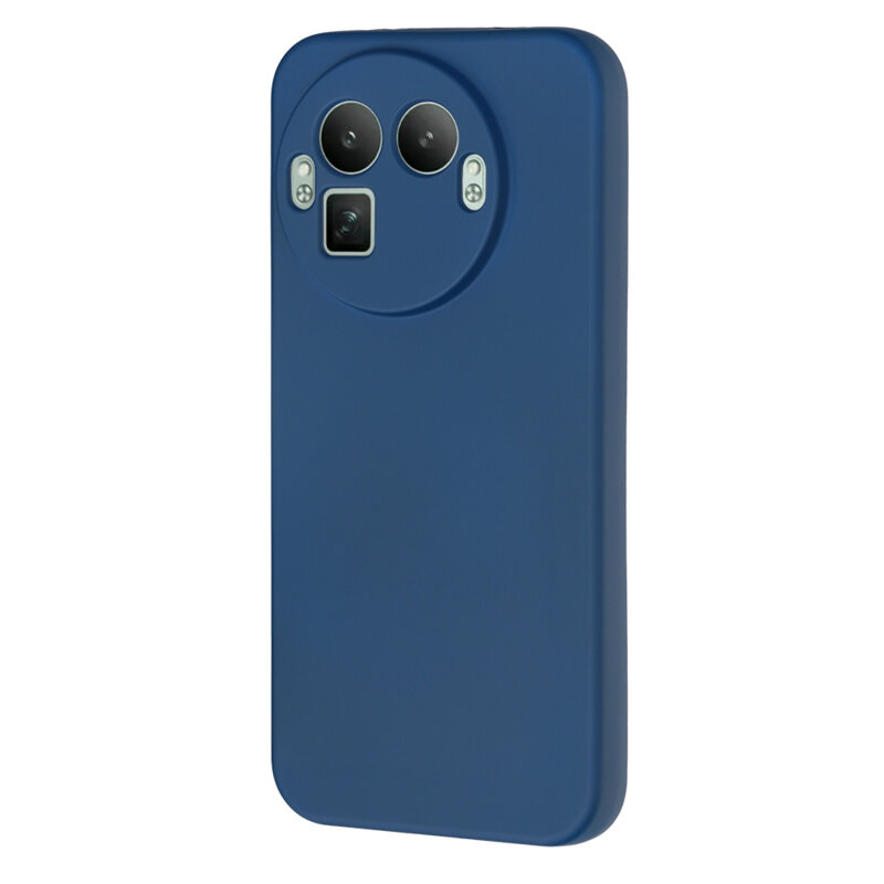 Husa silicon Realme GT 8 Pro Techsuit SoftFlex, bleumarin