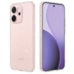 Husa sclipici Oppo Reno14 F Techsuit SparkleSkin, transparenta