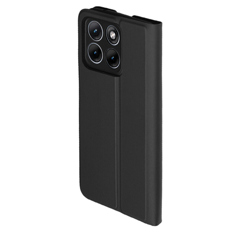 Husa Motorola Edge 70 Fusion Techsuit Magskin Book, negru