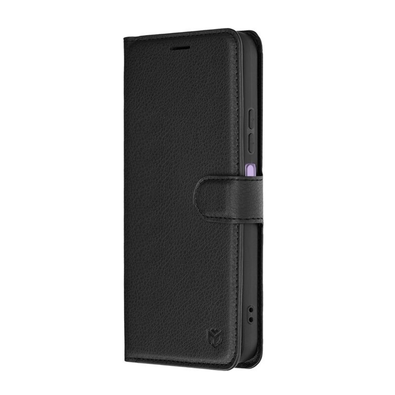 Husa Oppo A6x 5G Techsuit Leather Folio, negru
