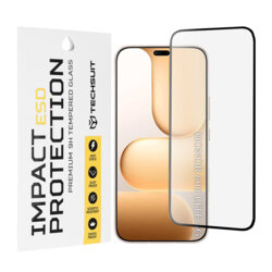 Folie sticla Honor 600 Lite Techsuit ESD Glass, negru