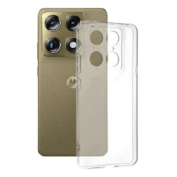 Husa Motorola Signature Techsuit Clear Silicone, transparenta