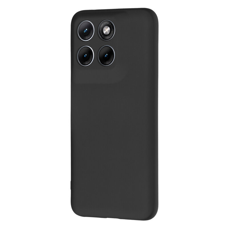 Husa silicon Motorola Edge 70 Fusion Techsuit SoftFlex, negru