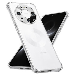 Husa Huawei Mate 80 Pro Techsuit Shockproof Clear Silicone, transparenta