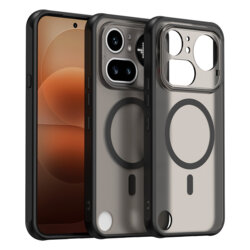 Husa Nothing Phone (4a) Pro Techsuit HaloFrost II MagSafe, negru